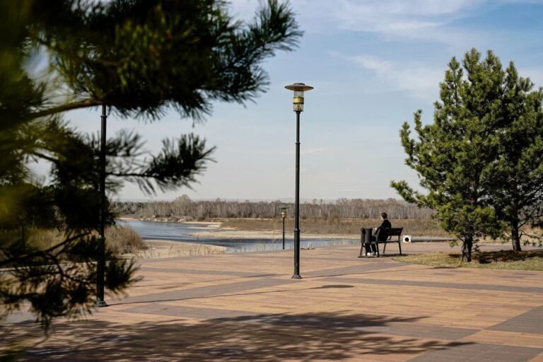 Набережная г. Ангарск