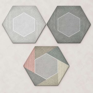 Керамическая плитка Hexagon Rainbow 346×400