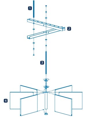 Чертеж потолка OPTIMUS